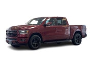 Recent Arrival! 2023 Ram 1500 Sport Delmonico Red Pearlcoat 115V Rear Auxiliary Power Outlet, 2nd Ro... (image 5)