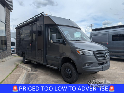 Winnebago EKKO Sprinter Class C diesel motorhome 23B highlights: Dry-Wet Bath Multifunctional Lounge...