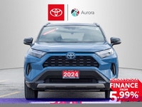 The 2024 Toyota RAV4 Hybrid XSE AWD, dressed in a stunning blue, offers an exceptional all-wheel dri... (image 1)