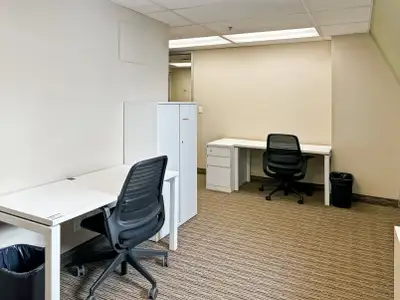 A fully serviced private office with 2 people, ready to use from day one. Work with focus and privac...