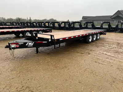 Trailers located in Westlock, AB NEW 2026 SWS 26' Deck Over the Wheel Trailer Tri Axle 21' Deck Plus...