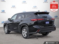 New Price! Black 2023 Toyota Highlander LE Apple CarPlay | Heated Seats | AWD AWD 8-Speed Automatic... (image 3)