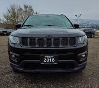 Step into the commanding presence of the 2018 Jeep Compass Altitude 4x4, cloaked in a stunning black... (image 3)