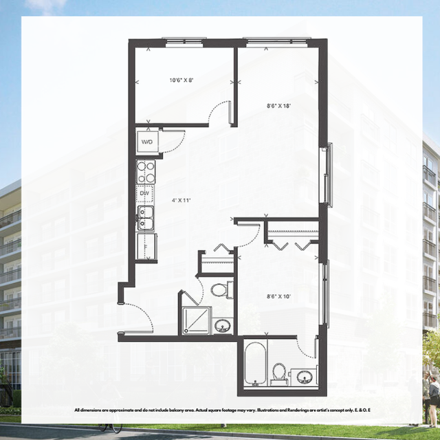 Jan-Aug Rental At Laurier In Waterloo in Long Term Rentals in Kitchener / Waterloo - Image 9