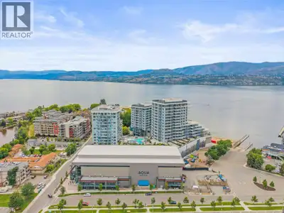 Experience elevated lakeside living in the newly completed Aqua waterfront towers, Kelowna's premier...