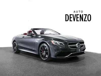 Rare & Fully Loaded 2017 Mercedes-Benz S63 AMG 4MATIC Cabriolet Powered by a V8 AMG BITURBO 577hp, F...
