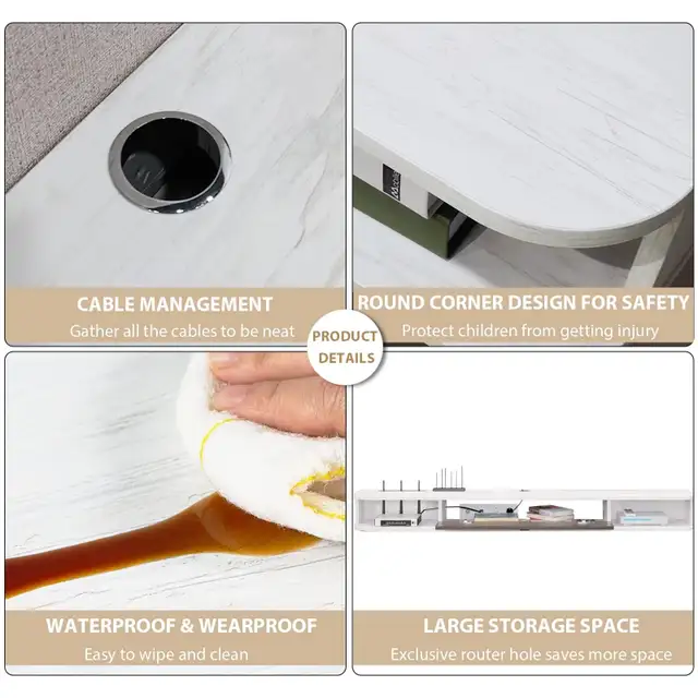 Bixiaomei Floating TV Unit,Wall Mounted TV... ID# 7098 in TV Tables & Entertainment Units in Markham / York Region - Image 4