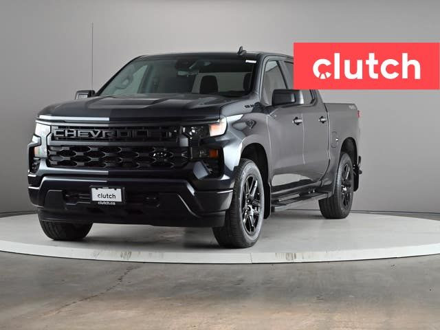 2023 Chevrolet Silverado 1500 Custom Crew Cab 5 3/4 ft 4x4 w/ Ap in Cars & Trucks in City of Toronto - Image 2