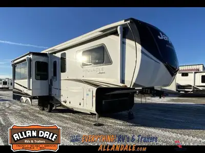 2026 Jayco Pinnacle 32RLTS Luxury Fifth Wheel with Residential Living, Triple Slides & High-End Fini...
