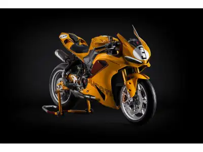 Pre-order yours today. Panigale V2 S 100 revisits the 750 Super Sport Desmo that won the 1975 Italia...