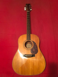 Hondo dreadnaught guitar for sale.