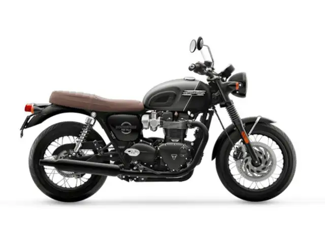 2026 Triumph Bonneville T120 Black Matt Silver Ice in Street, Cruisers & Choppers in Oshawa / Durham Region - Image 2