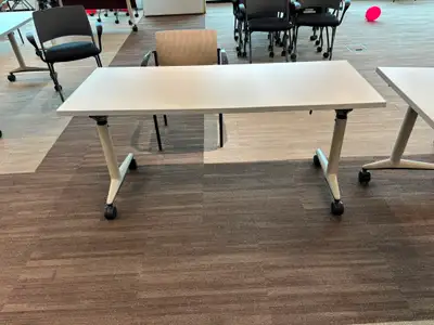 Steelcase Flip-Top Training Table - Excellent Condition !, View more