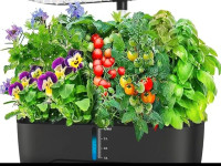Hydroponics Growing System, 12 Pods Indoor Garden with Grow Ligh