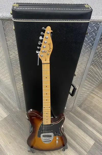 Carparelli Arco Electric Guitar Item #1375956 - Includes original hard case - Fantastic shape, no de...