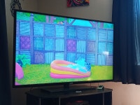 55 in, samsung flat screen smart tv