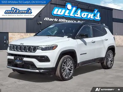 Look at this certified 2024 Jeep Compass Limited 4x4 | Leather | Heated Seats + Steering | Ventilate...
