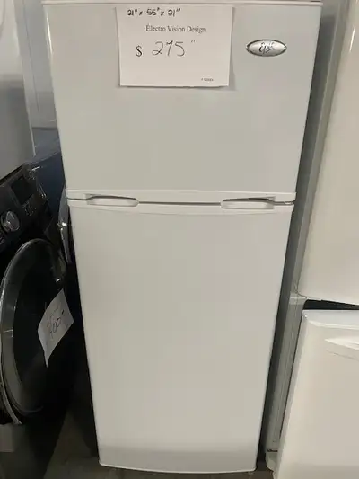 Réfrigérateur blanc 21'' Épic, View more