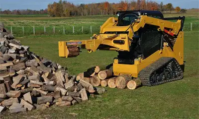 Powered from your skidsteer, the WX400 series are quick to split. With powerful splitting force and...