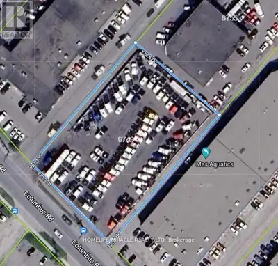 Truck Yard for Lease. Fully Fenced, Fully paved, Flood lights, Outside storage Permitted, Monitoring...