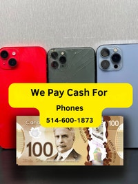 Damaged iPhone? Still Worth CASH – Call Now City of Montréal Greater Montréal Preview