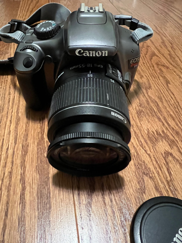 Canon Camera EOS Rebel T3 12.2 MP CMOS Digital SLR with 18-55mm in Cameras & Camcorders in City of Toronto - Image 4