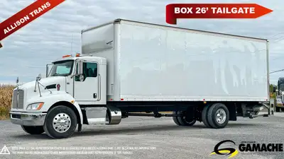 Heavy truck - # STOCK: C-35885 2019 KENWORTH T370 CAMION FOURGON AVEC HAYON ÉLÉVATEUR 2019 KENWORTH...