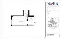 Renovated Akelius studio apartment for rent. Located near Mont-Royal in the Plateau Mont-Royal neigh... (image 8)