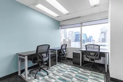 Get started right away with a ready-to-use office space to rent for two. Make a home for your busine...