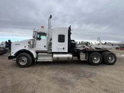 2013 Kenworth T800 T/A Winch Tractor Cummins ISX15 550Hp Deleted Eaton Fuller 18 Speed Automatic Ram...