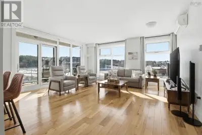 Rare chance to own on the Bedford waterfront a corner condo with unparalleled views of Bedford Basin...