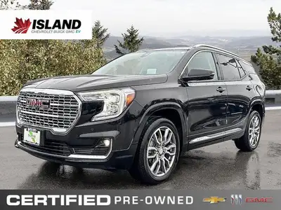 Elevate every journey in the pristine Black 2023 GMC Terrain Denali, a sophisticated Sport Utility t...