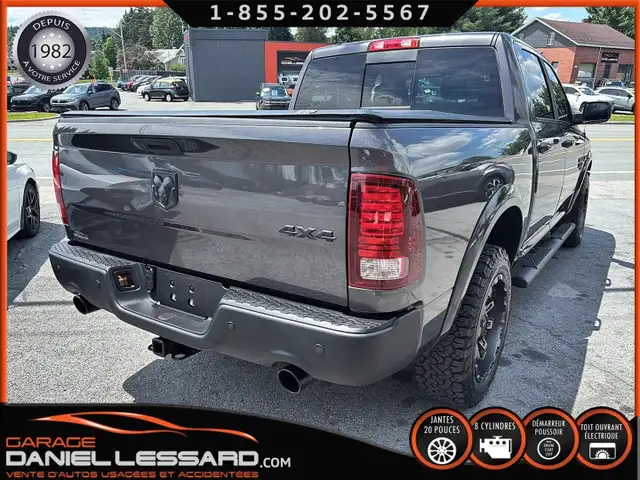 Ram 1500 Classic WARLOCK 4 X 4 CREW CAB BTE 5.7 PIEDS, HEMI 2022 in Cars & Trucks in St-Georges-de-Beauce - Image 7