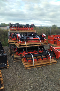 Lots of Kioti Grapple loader attachments in stock