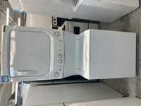 1115- Laveuse Sécheuse Combiné GE blanche | Washer Dryer Unitize