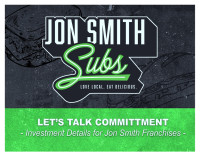 Jon Smith Subs Franchise in Ontario for Sale