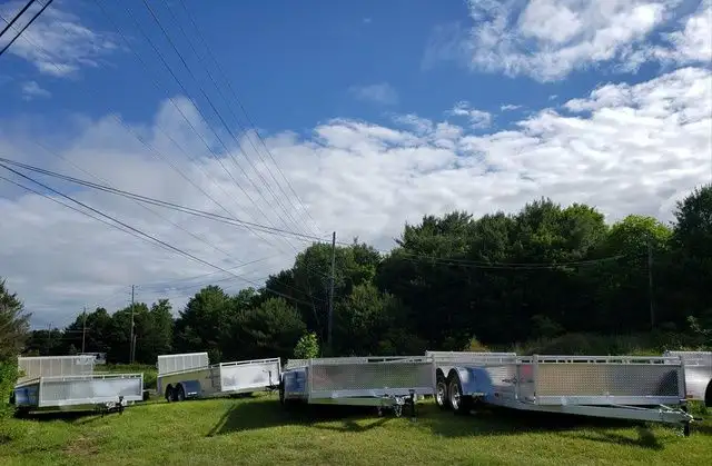 2026 All Aluminum Enbeck 7 x 18' Tandem - 17" sides in Cargo & Utility Trailers in Muskoka - Image 11