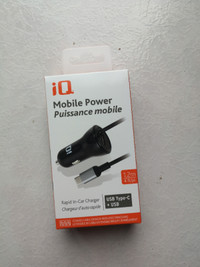 NEW SEALED IQ Mobil Power & Earbuds