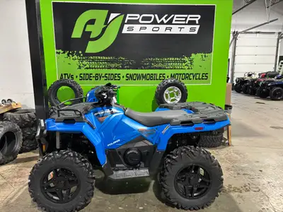2024 POLARIS SPORTSMAN 570 TRAIL ELECTRIC BLUE Looking for an almost new quad but don't want to brea...