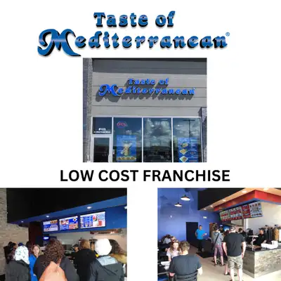 BUSINESS FOR SALE RESTAURANT FOR SALE Only $70K down Payment MEDITERRANEAN RESTAURANT FRANCHISE Down...