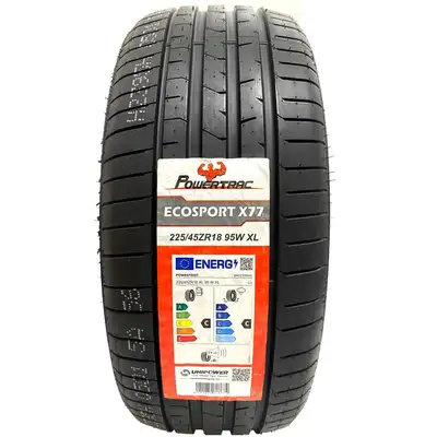4 brand NEW 225/45/18 POWERTRACE ecosport all season tires Dot#2025 Excelelnt on the road .............