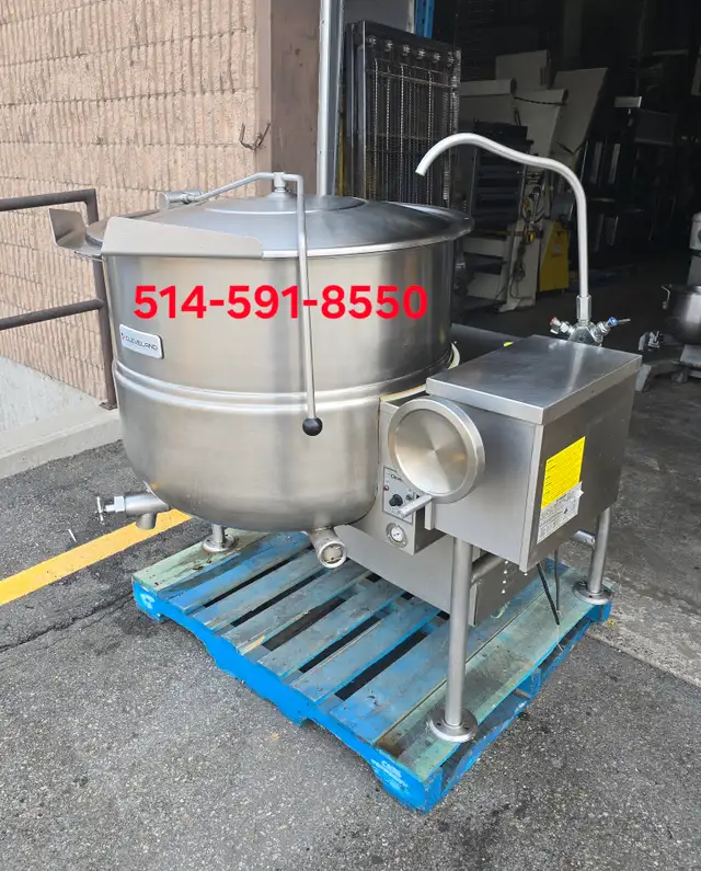 Cleveland 80 Gallon Tilting Gas Steam Kettle / Marmite a Vapeur in Industrial Kitchen Supplies in City of Toronto - Image 3