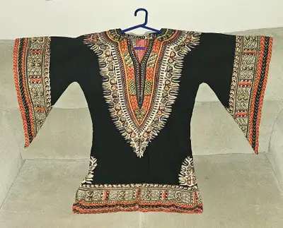 Robe Tunique Hippie Vintage (70's) Taille M, View more