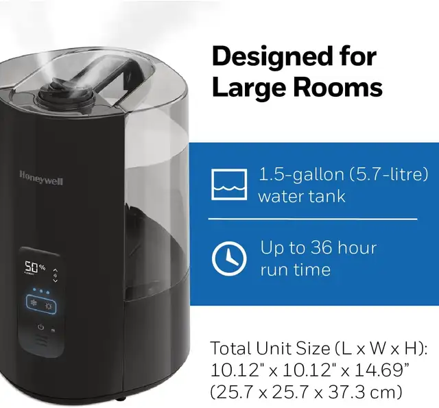 Honeywell & Homedics Mist Humidifier $49 &UP NoTax in Heaters, Humidifiers & Dehumidifiers in City of Toronto - Image 6