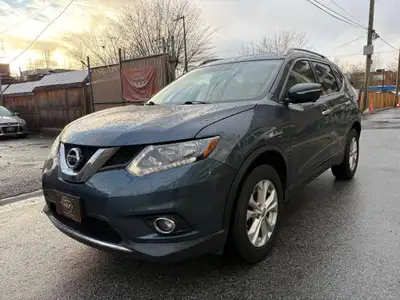 This 2014 Nissan Rogue in Dark Blue (Navy) is a clean, fuel-efficient, and practical compact SUV, pe...