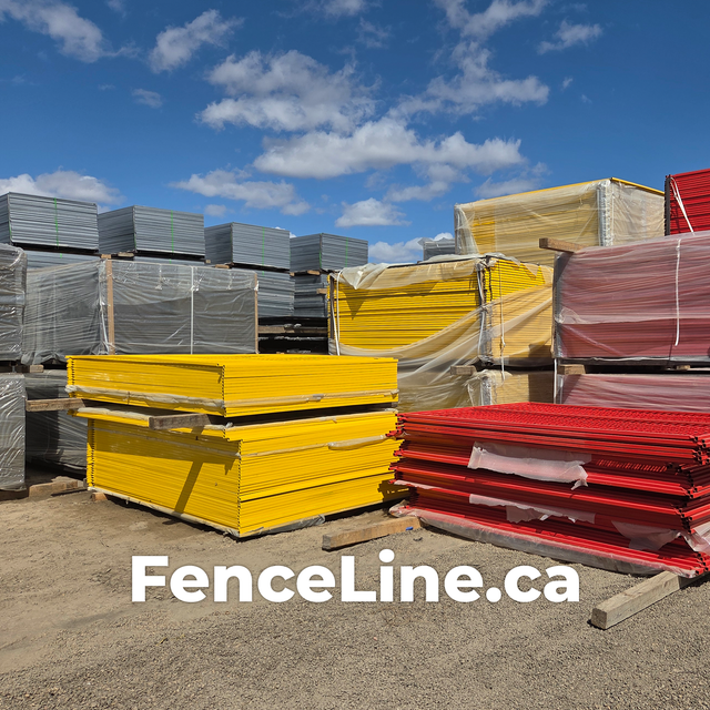 Fence Panel Set – Commercial Duty – 6ft x 10ft – Brand New