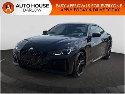 2023 BMW M440i COUPE WITH 17350 KMS, NAVIGATION, LANE ASSIST, BACKUP CAMERA, HEADS UP DISPLAY, BLIND...