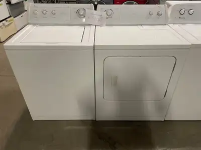 Laveuse sécheuse traditionnelles blanches Whirlpool, View more