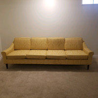 Vintage Yellow couch - excellent condition