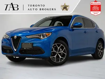 This 2021 Alfa Romeo Stelvio Ti is a local Ontario vehilce. The 2021 Alfa Romeo Stelvio TI blends It...